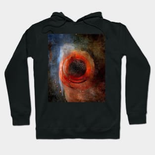 Silky Red Sunset Design Hoodie